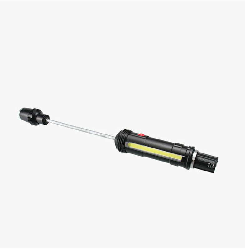 LED svjetiljka s COB radnim svjetlom – USB punjenje, teleskopska, 360° rotacija, magnetska baza, 4200mAh