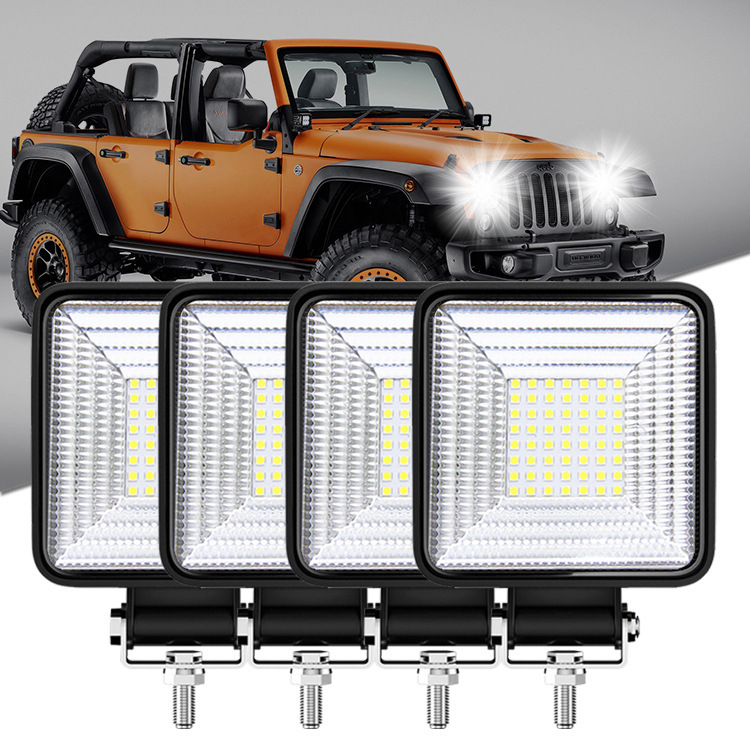 LED radna svjetiljka promjera 4 inča, kružni LED reflektor za automobil, off-road vozila, modifikovano inspekcijsko svjetlo