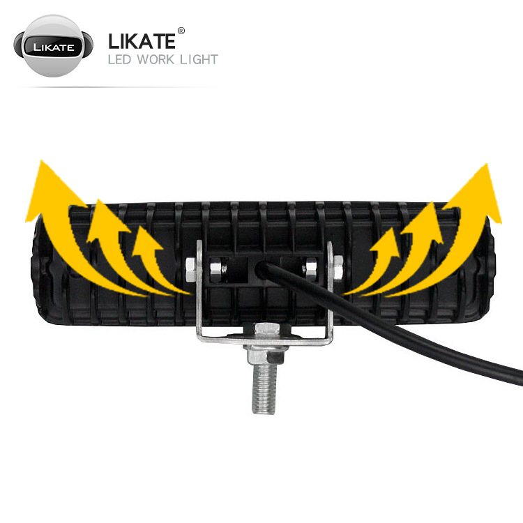 Lumină de lucru LED pentru autovehicule - 48W, 16 LED, 12-24V, 10800 lm, 6000K