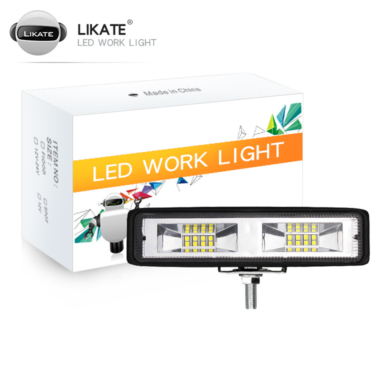 Lumină de lucru LED pentru autovehicule - 48W, 16 LED, 12-24V, 10800 lm, 6000K