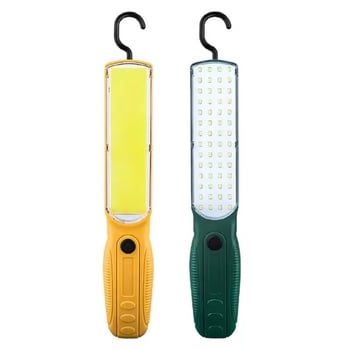 Lumină de lucru magnetică cu cârlig – LED SMD+COB de 10W, baterie 1200mAh, iluminare de exterior pentru situații de urgență