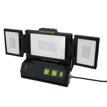 Dura Power LED Crab Light — Lampă de lucru LED plierabilă, 10000 lm, pentru inspecția și întreținerea autovehiculelor