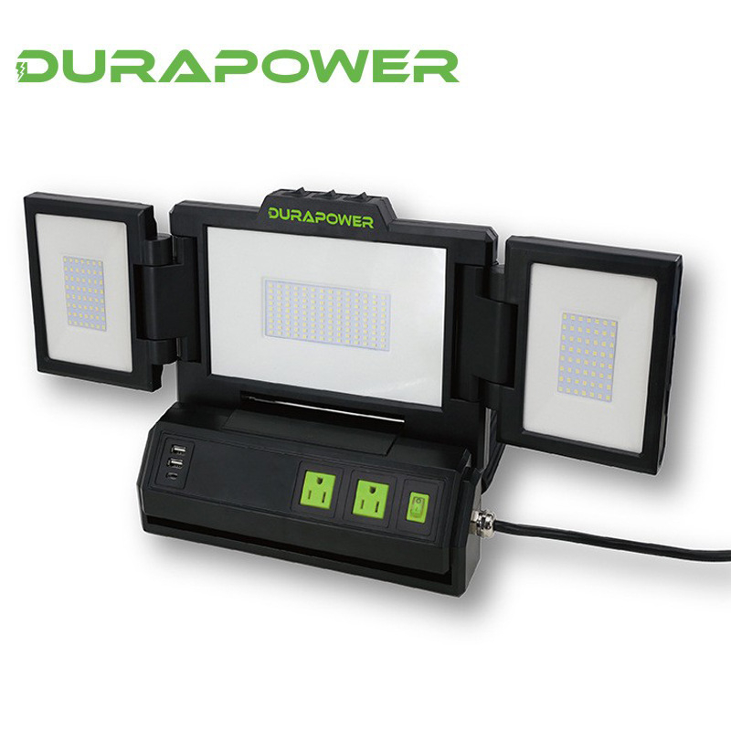 Dura Power LED Crab Light — Lampă de lucru LED plierabilă, 10000 lm, pentru inspecția și întreținerea autovehiculelor