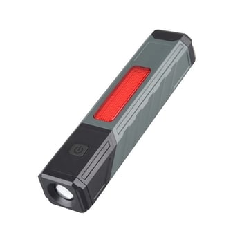 Višefunkcijska COB rotirajuća radna svjetiljka (na punjenje, LED, 350+ lm, 1200 mAh baterija, magnetska baza, kopča za kapu, domet 100–200 m)