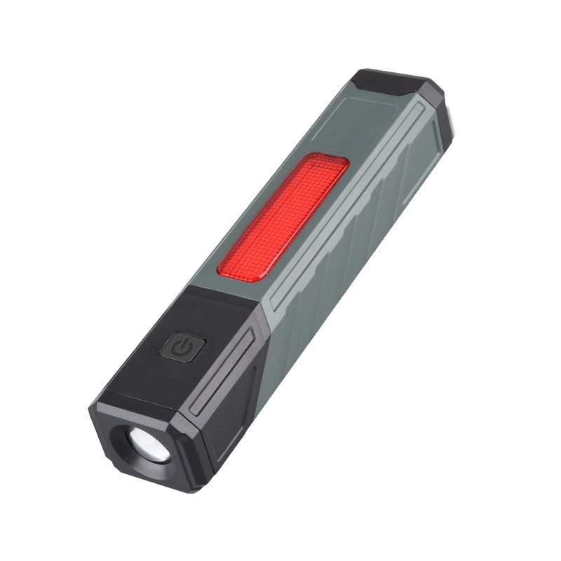 Višefunkcijska COB rotirajuća radna svjetiljka (na punjenje, LED, 350+ lm, 1200 mAh baterija, magnetska baza, kopča za kapu, domet 100–200 m)