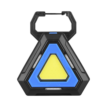 Triju kāju darba lukturis ar trijstūra rāmi, magnētiska LED autoavārijas gaisma, pārnēsājama pārbaudes luktura (CD13, 10W, ABS korpuss)