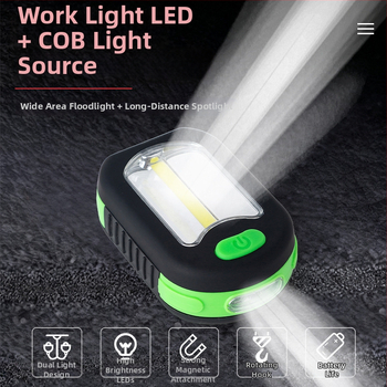 LED magnētiskais lukturis remontam un kemperēšanai — modelis Li25120401, zīmols Other, bez sertifikāta