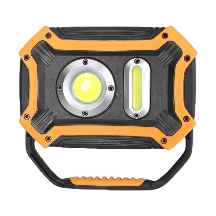 LED COB darba lukturs ar spēcīgu magnētu, ārējai lietošanai, daudzfunkcionāls apgaismojums uzturēšanai, makšķerēšanai un kempingam, 900 lm, pozīcijas atmiņa