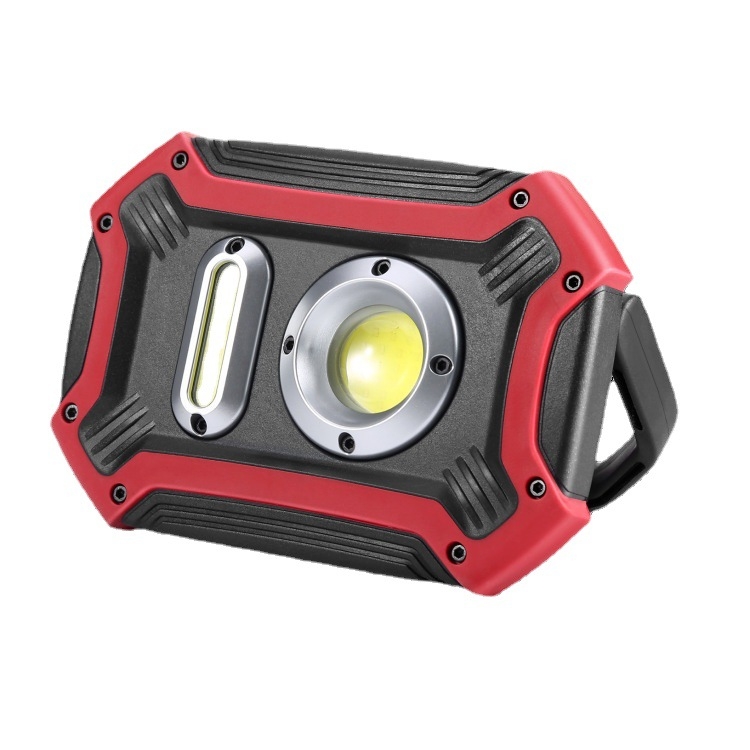 LED COB darba lukturs ar spēcīgu magnētu, ārējai lietošanai, daudzfunkcionāls apgaismojums uzturēšanai, makšķerēšanai un kempingam, 900 lm, pozīcijas atmiņa