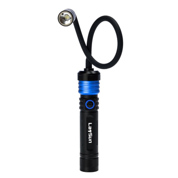 Reshen QC01Z Három az egyben Quick-Connect sorozat közvetlen töltésű zseblámpa — P50 LED, 1200 lm, 160° fényszög, 21700 akkumulátor, IP54