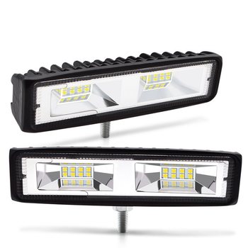 Automobilska LED radna svjetiljka 12V/24V, 16LED, 48W, 6000K, 4800LM, Model YZX-GZD-16LED-48W