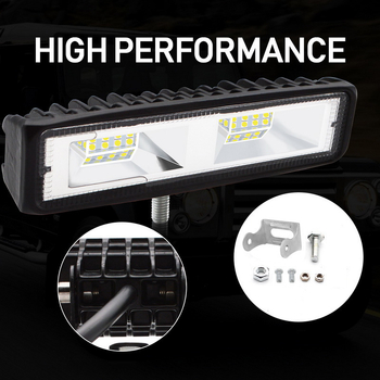 Automobilska LED radna svjetiljka 12V/24V, 16LED, 48W, 6000K, 4800LM, Model YZX-GZD-16LED-48W