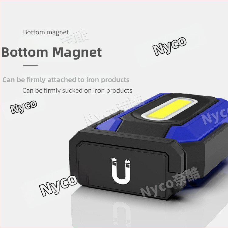 LED darba lukturs EF-6001B – galda mazs ar āķi, 400 lm, IPX-3, regulējams spilgtums