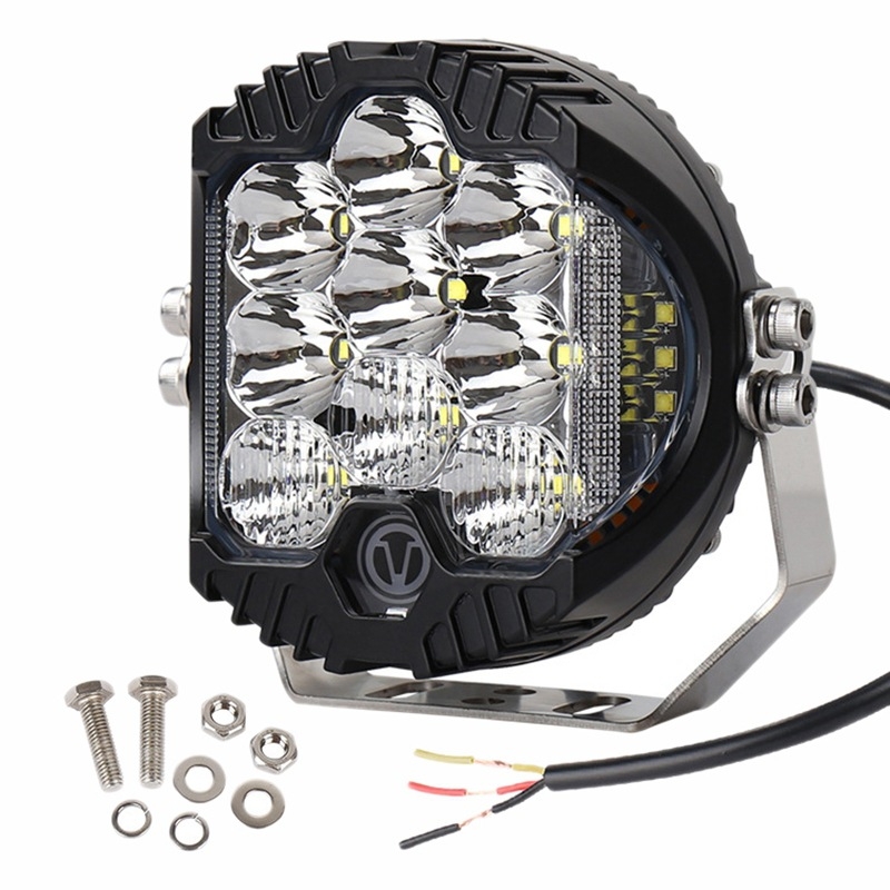 Trostrana LED radna svjetiljka za Jeep Wrangler (180W; 18000 lm; 12-80V; aluminijsko kućište; vijek trajanja 500000 h)