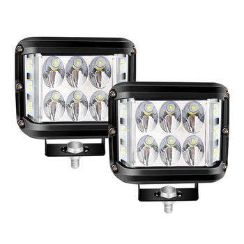 LED radna svjetiljka za terenska vozila s trostranim osvjetljenjem – 36W, 12V, 4800 lm, 6000K, 30000 h