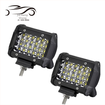 LED radno svjetlo za vozila, četiri reda, 72W, motociklistički reflektor za terenska vozila, krovno svjetlo