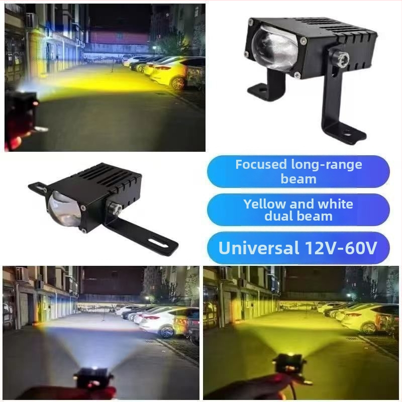 Svetelný reflektor mriežky auta – extrémne jasný, vodotesný, skrytá inštalácia, off-road laserový kanón