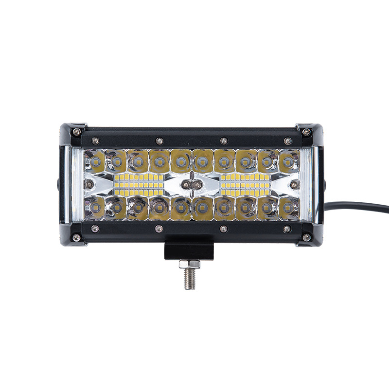 25W LED radna svjetiljka automobila, 7-inčni pravokutni LED reflektor za off-road vozila, prednji branik i krovsko osvjetljenje