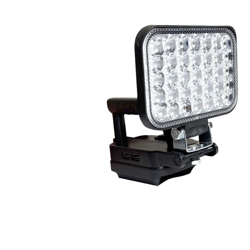 Dingdinghu Kempinga luktura ar litija bateriju un LED, ārkārtas apgaismojums un tālruņa uzlāde, akumulatora barošanas remontgaisma, modelis 5685