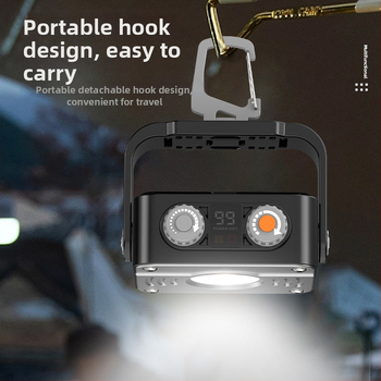 LED kempinga gaisma - uzlādējama, 5V, 10W, 8000mAh