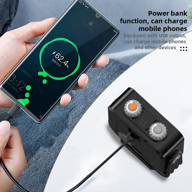 LED kempinga gaisma - uzlādējama, 5V, 10W, 8000mAh