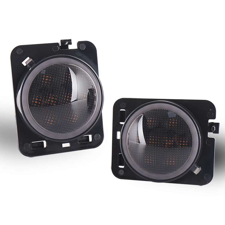Wrangler LED svjetlo obrva kotača s Angel Eyes, 12V, 8W, 500 lm, 30000 h