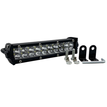 Hosszú LED munkalámpa, 60W, 12-24V, alumínium, 6000K