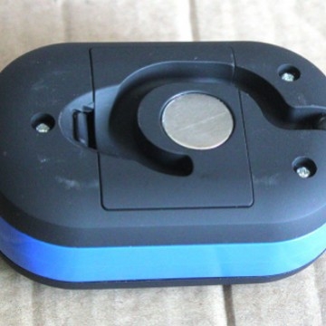 Taktiskais LED kempinga lukturis, bateriju barošana, 4.5V, 1W, pogas slēdzis