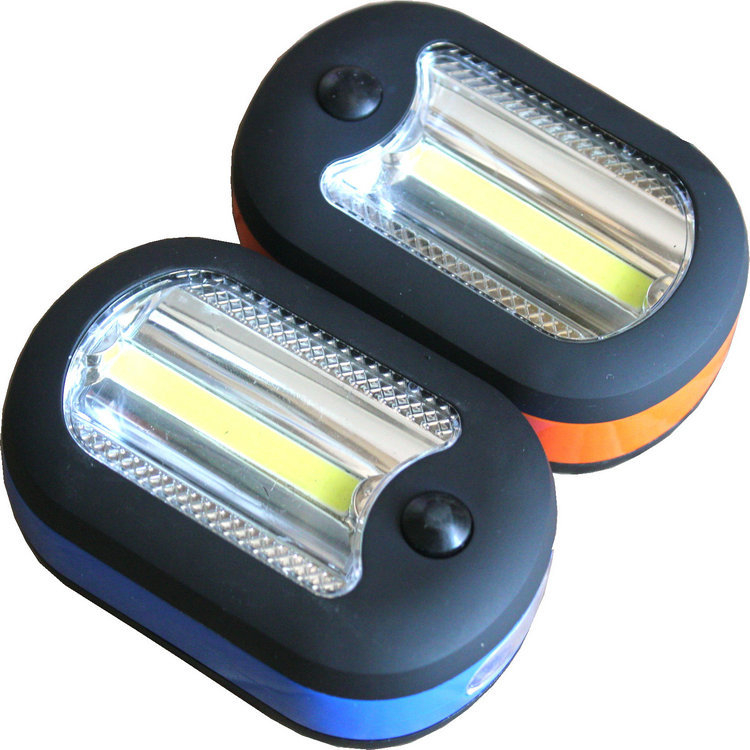 Taktiskais LED kempinga lukturis, bateriju barošana, 4.5V, 1W, pogas slēdzis