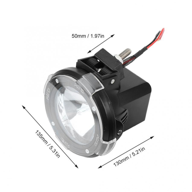 HID off-road reflektor za vozila | 12V, 55W, 3725 lm, 4300K/6000K/8000K, 3000 h