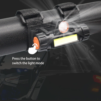 LED univerzalno osvjetljenje s USB punjenjem, vodootporno, za ATV/UTV, model T-S008, 5W, 12V, trajanje 8–12 h