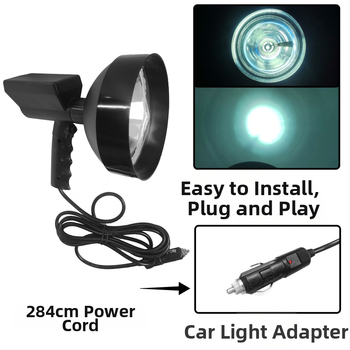 LED prenosni reflektor za vozila, 20 000 lm, 6500K, 9-32V, model JL-SC004