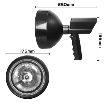 LED prenosni reflektor za vozila, 20 000 lm, 6500K, 9-32V, model JL-SC004