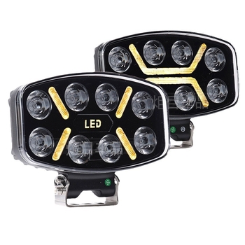 LED reflektor visokog snopa za kamione i prikolice – 100W, 10-30V, model T-W2081, aluminij / nehrđajući čelik