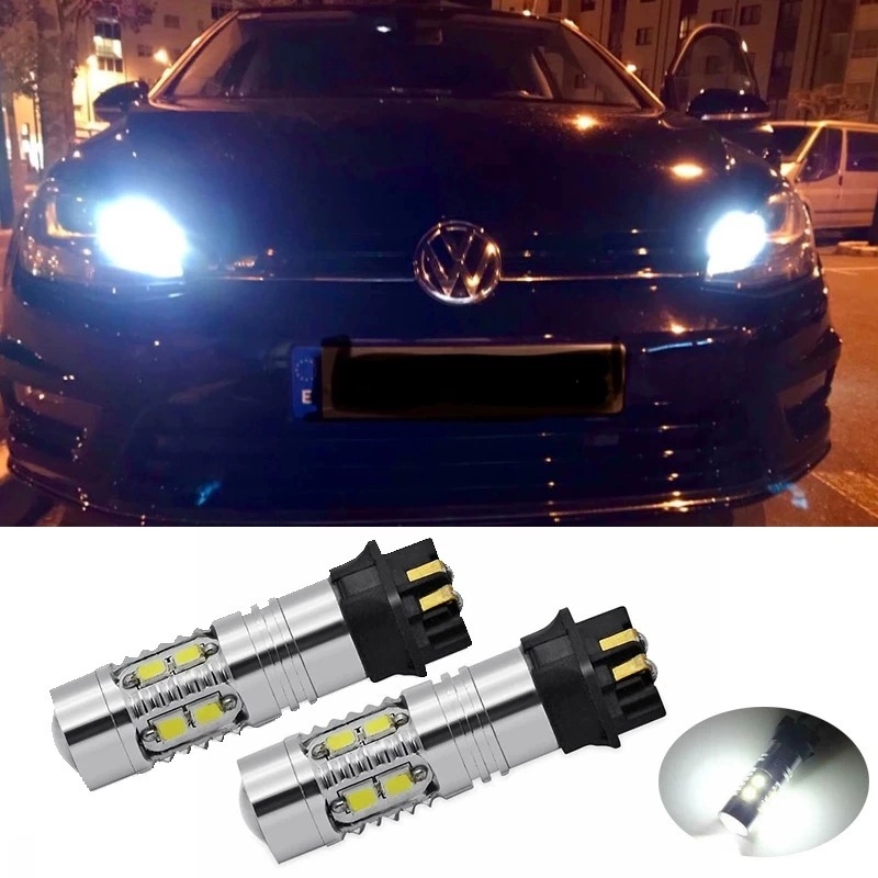 PW24W-50W LED nappali menetfények autóhoz, szélességjelző és irányjelző, 12–24V, IP67, Samsung LED