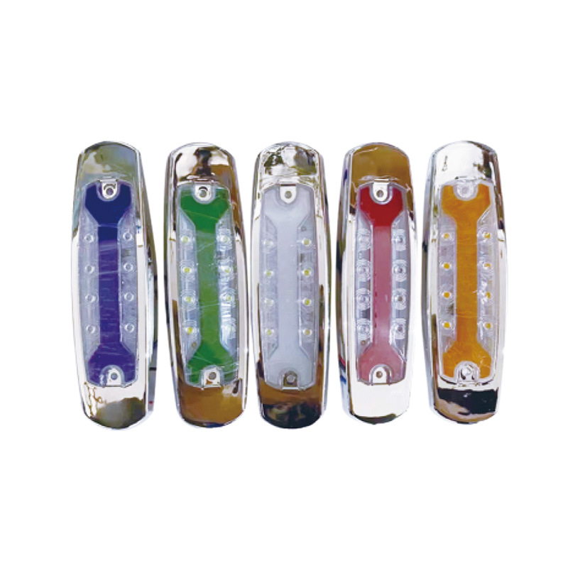 LED bočna svjetla za kamion, model ZQ-BD-104, 12–24V, materijal: plastika, kompatibilan s kamionima, prikolicama i poluprikolicama