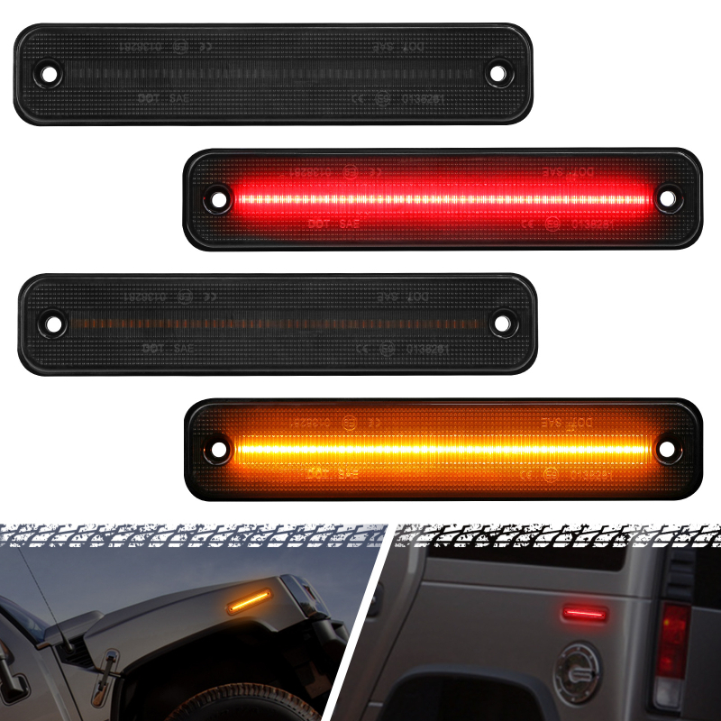 Fender svjetla za Hummer H2 (2003–2009), LED 2835, 12V, 3W, Model 4613