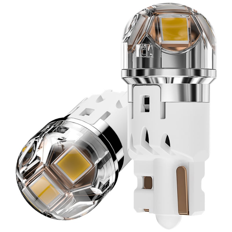 LED T10-5SMD-3030emc lámpa, 12-50V, 1.2W, 160LM