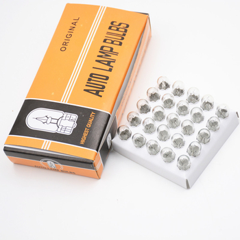 Autó műszerfal lámpa, T10 modell, 12V, 5W, üveg, T10 univerzális aljzat.