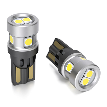 T10-6-3030 LED unutarnje osvjetljenje vozila, ultra kratko, visoka svjetlost, 6000–6500K, 3W, 400 lm, DC 10–50V, aluminijsko kućište
