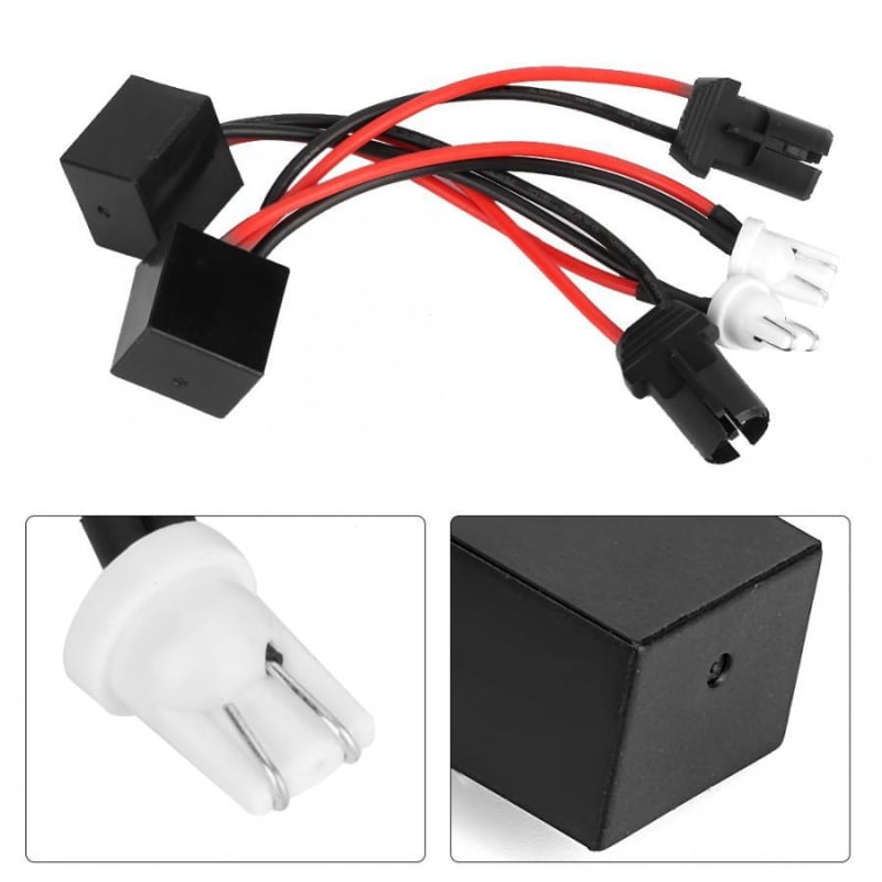 T10 LED dekoder za automobile, 8W, 12V, LED svjetlo, 6000K