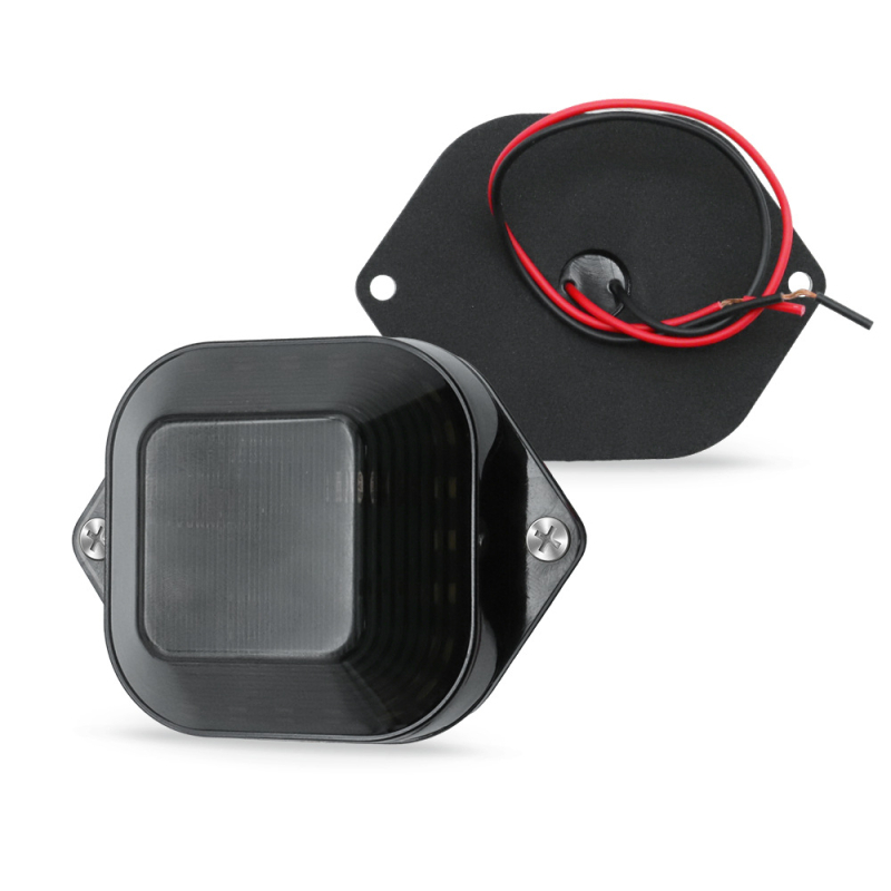 LED bljeskalna lampica za upozorenje Md-f24, 24-LED, 12-24V, 3W, ABS