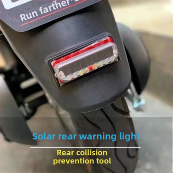 Solarna upozoravajuća LED stražnja svjetla za vozila, bežična instalacija, za kamione i motocikle