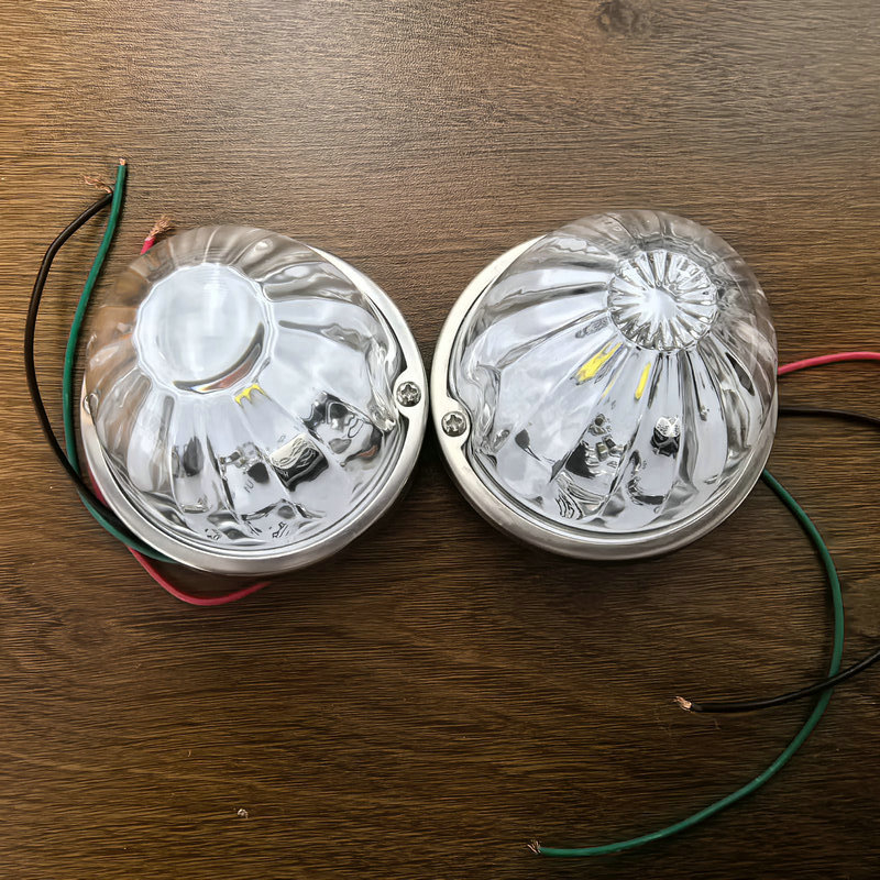 LED bočna svjetiljka za kamion sa staklenim dinje dizajnom i pokazivačem širine