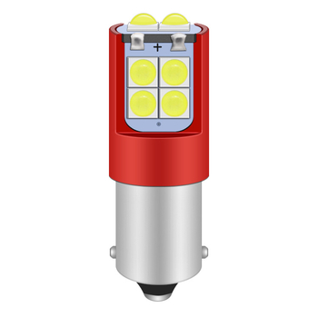 Universális rendszámlámpa 12-24V, LED T10, 2.4W, 3030 LED, 6500K, 50 000 óra