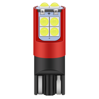 Universális rendszámlámpa 12-24V, LED T10, 2.4W, 3030 LED, 6500K, 50 000 óra
