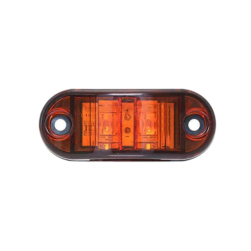 Kamionsko bočno LED svjetlo 12V/24V, PS materijal, opća kompatibilnost, 2 LED