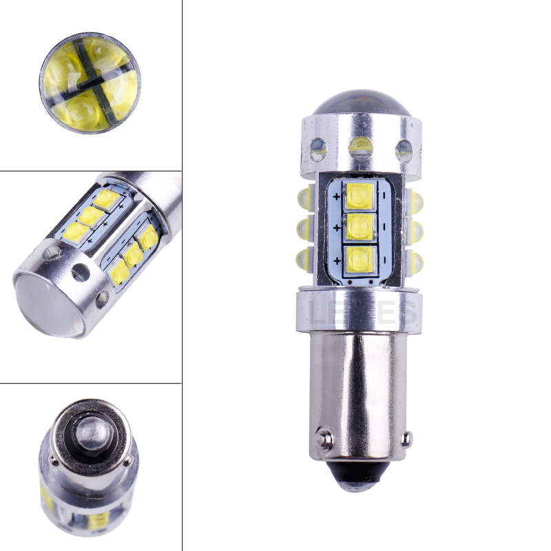 Auto LED BAY9S/BAX9S/BA9S, 80W, 12-24V, 16SMD, snop 150°