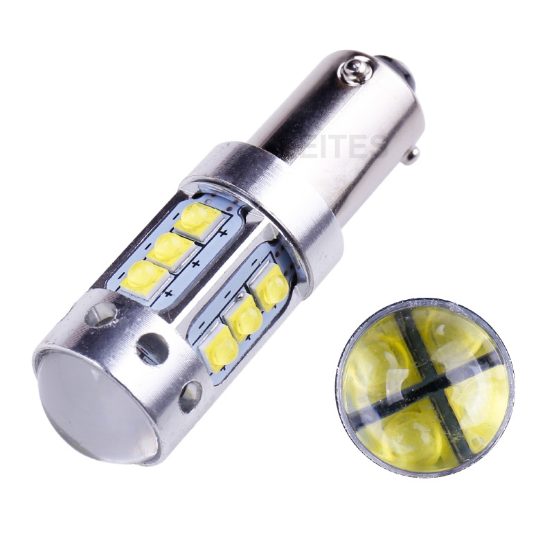 Auto LED BAY9S/BAX9S/BA9S, 80W, 12-24V, 16SMD, snop 150°