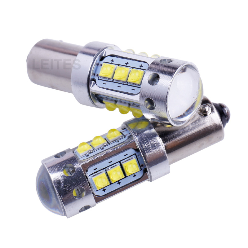 Auto LED BAY9S/BAX9S/BA9S, 80W, 12-24V, 16SMD, snop 150°